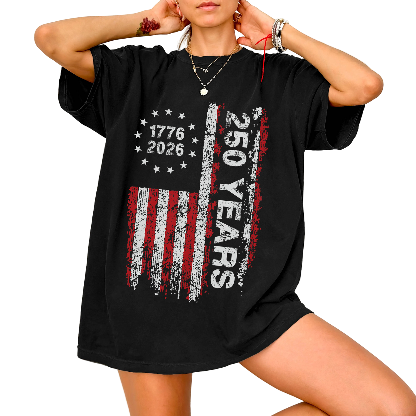 America 250 Shirt (1776–2026) | 4th of July Edition