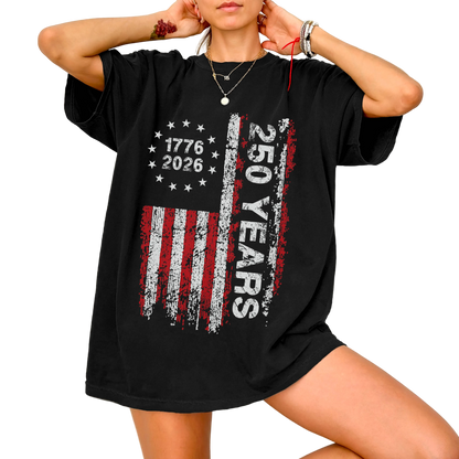 America 250 Shirt (1776–2026) | 4th of July Edition
